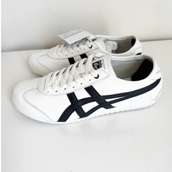 New Onitsuka Tiger Mexico 66 "White / black" size 8 - Picture 3 of 12